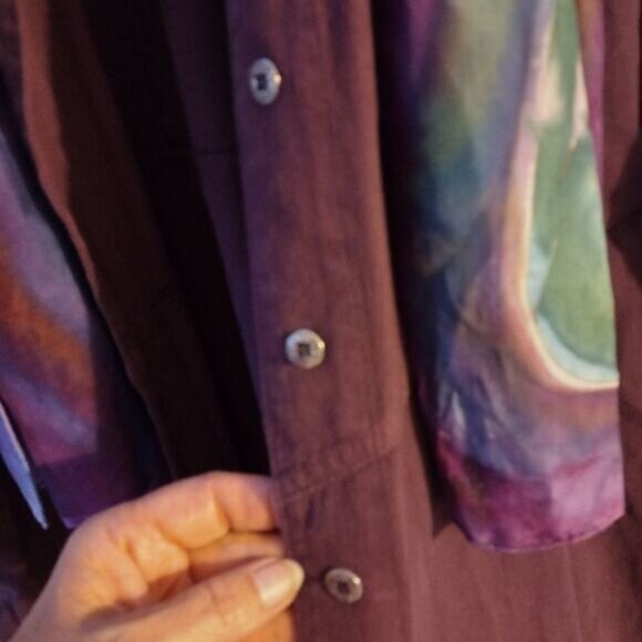 Corduroy trench coat  - Picture 3 of 8